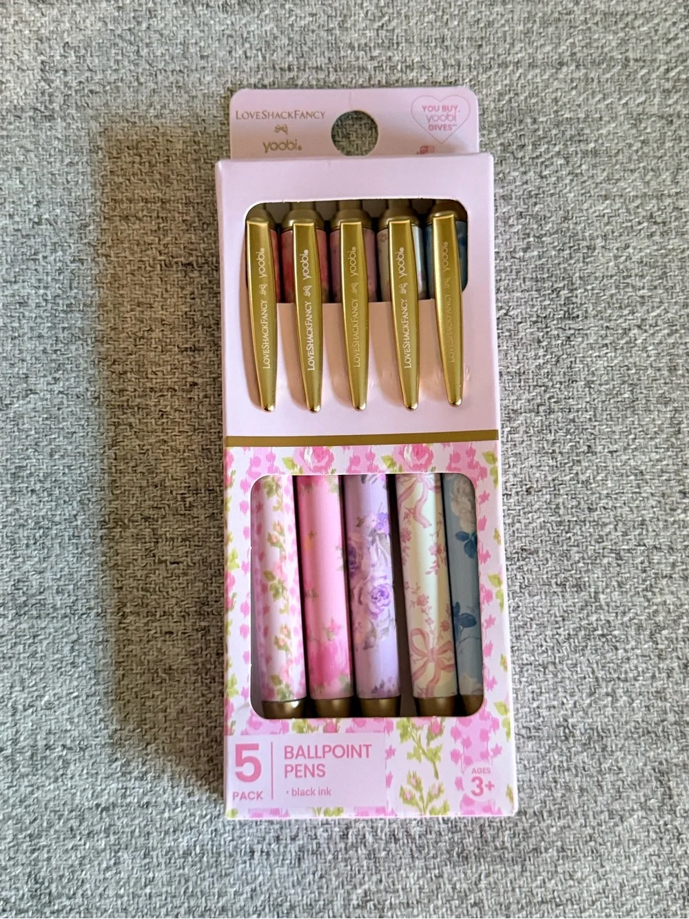 LoveShackFancy x Target Yoobi Planner Folders Mini Notebooks and Pens